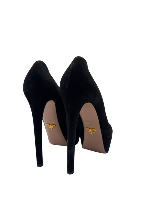 PRADA - SUEDE PLATFORM HEELS - Image 3